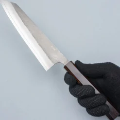 Yoshikane Shirogami #2 Nashiji Ebony Kiritsuke 21 cm