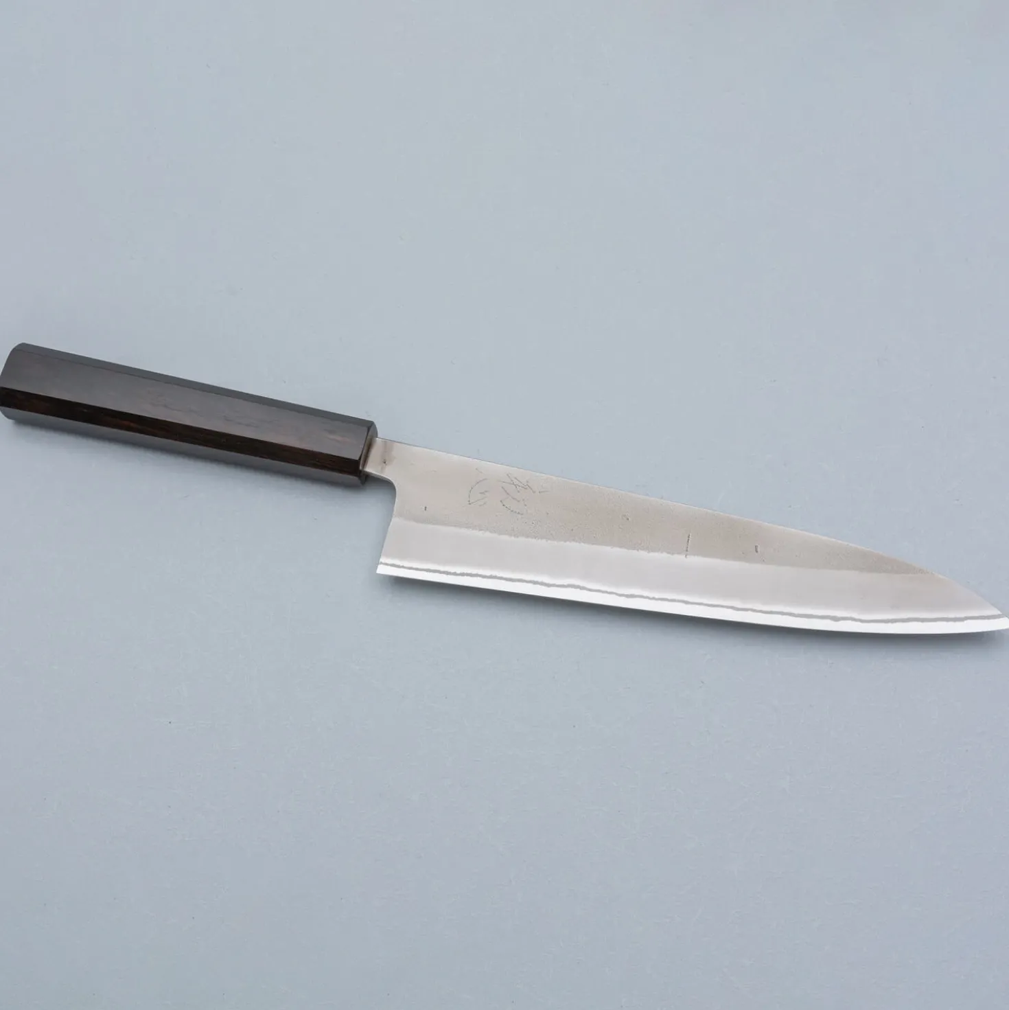 Yoshikane Shirogami #2 Nashiji Ebony Gyuto 21 cm