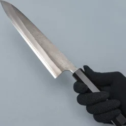 Yoshikane Shirogami #2 Nashiji Ebony Gyuto 240