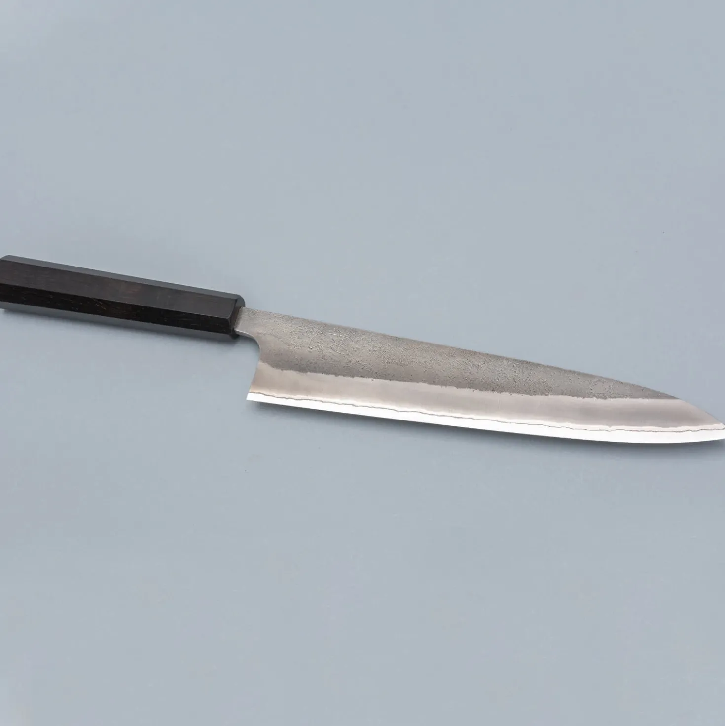 Yoshikane Shirogami #2 Nashiji Ebony Gyuto 240