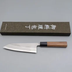 Yoshikane Shirogami #2 Nashiji Santoku