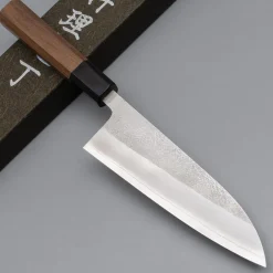 Yoshikane Shirogami #2 Nashiji Santoku
