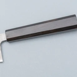 Yoshikane Shirogami #2 Nashiji Ebony Santoku