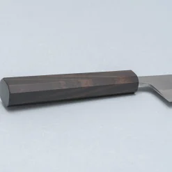 Yoshikane Shirogami #2 Nashiji Ebony Santoku