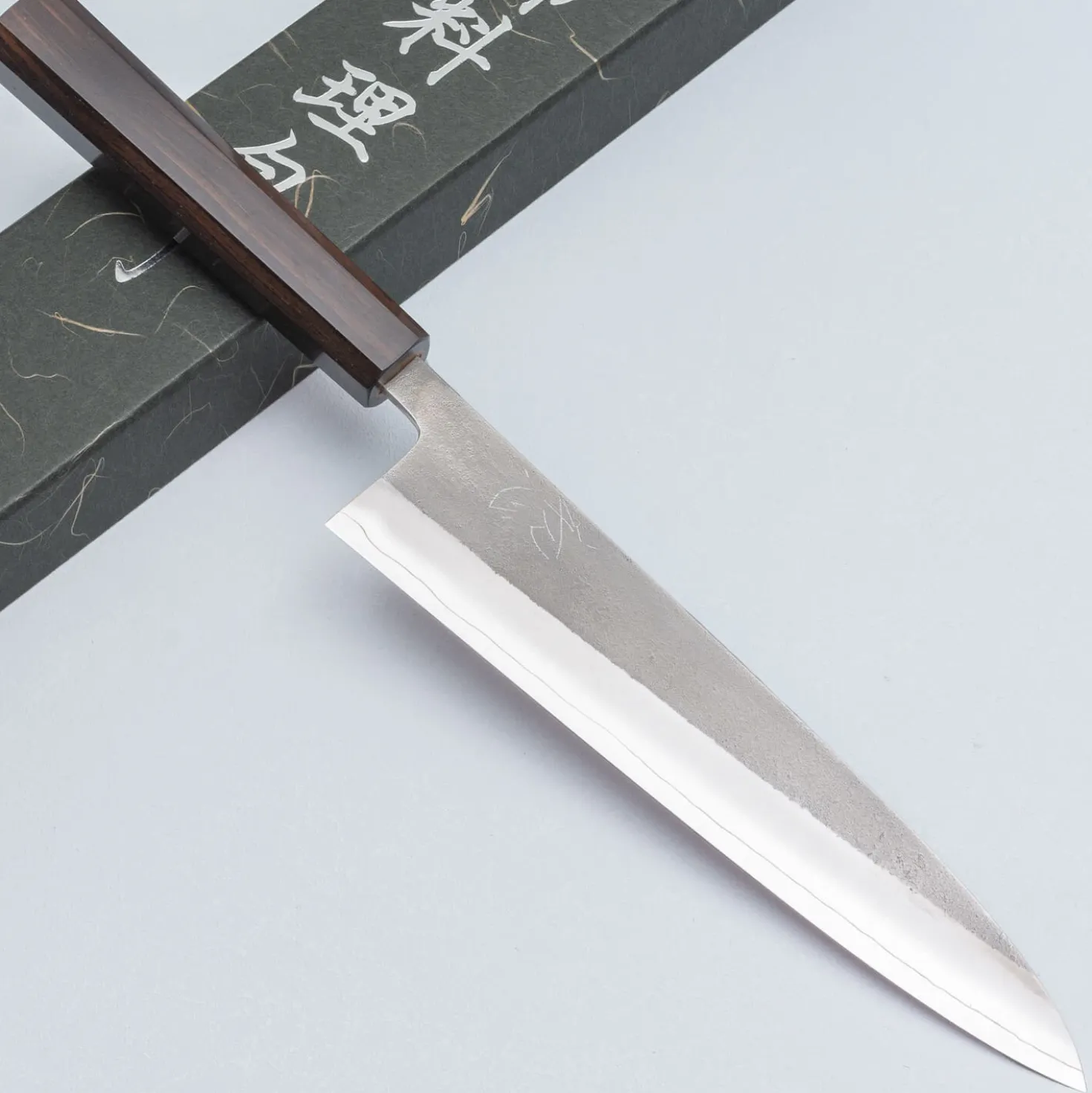 Yoshikane SKD Nashiji Ebony Gyuto 21 cm