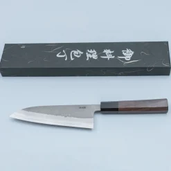 Yoshikane SKD Nashiji Walnut Santoku 16.5 cm