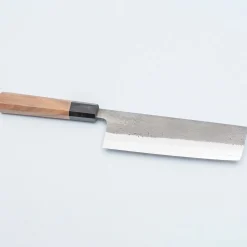 Yoshikane SKD Nashiji Walnut Nakiri 16 cm