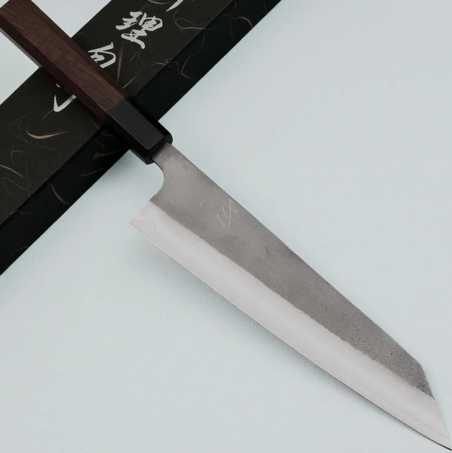 Yoshikane SKD Nashiji Walnut Kiritsuke Gyuto 21 cm