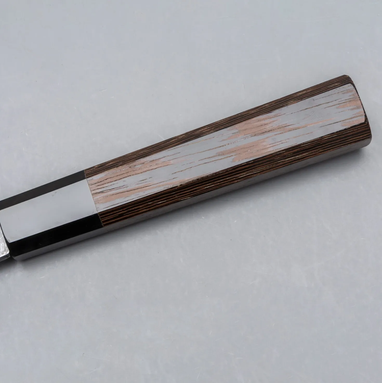 Yoshikazu Tanaka Shirogami #1 Damast Wenge Gyuto 21 cm