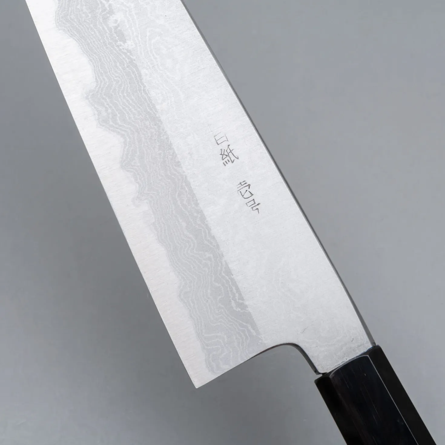 Yoshikazu Tanaka Shirogami #1 Damast Wenge Gyuto 21 cm
