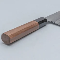 Yoshikazu Tanaka Shirogami #1 Damast Walnut Gyuto 21 cm