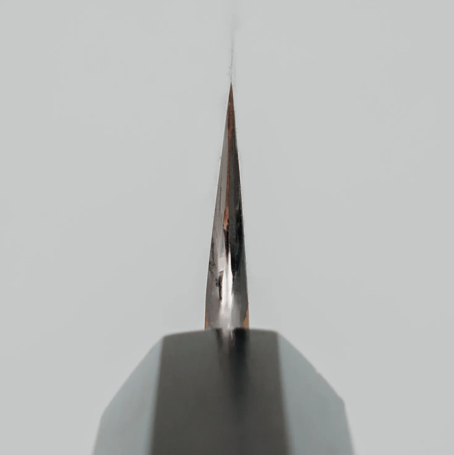 Yoshikazu Tanaka Shirogami #1 Kurouchi JNAT Finish Petty 17 cm