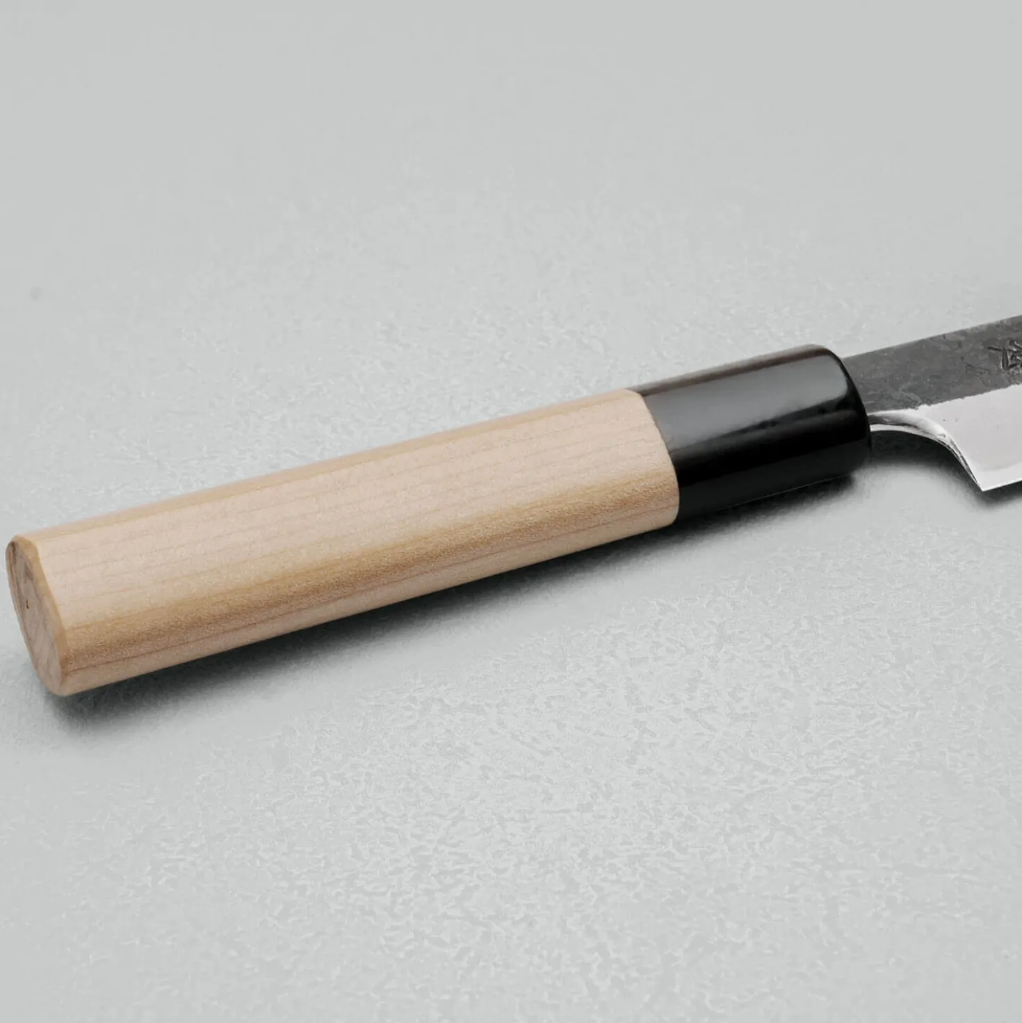 Yoshikazu Tanaka Shirogami #1 Kurouchi JNAT Finish Ho-Wood Petty 14 cm