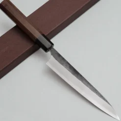 Yoshimi Kato Aogami Super Kurouchi Walnut Petty 15 cm