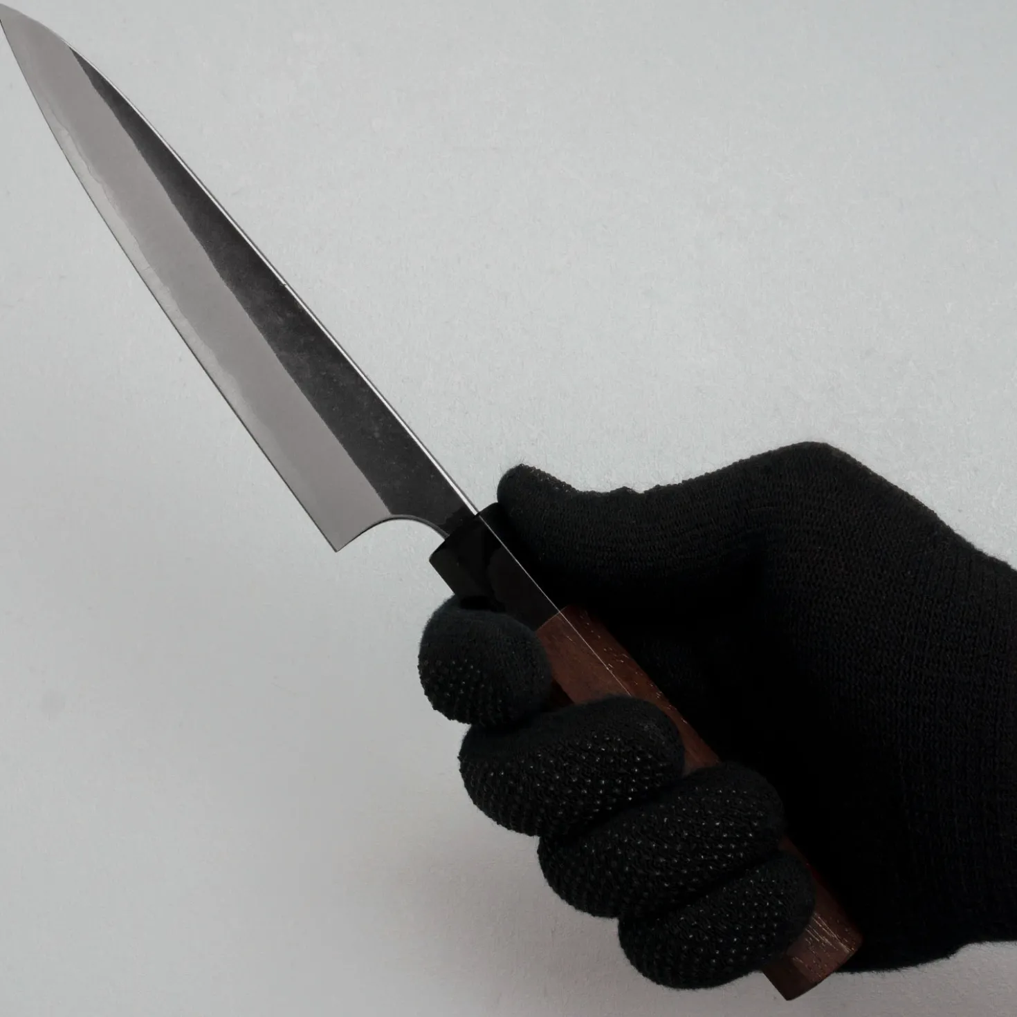 Yoshimi Kato Aogami Super Kurouchi Walnut Petty 15 cm