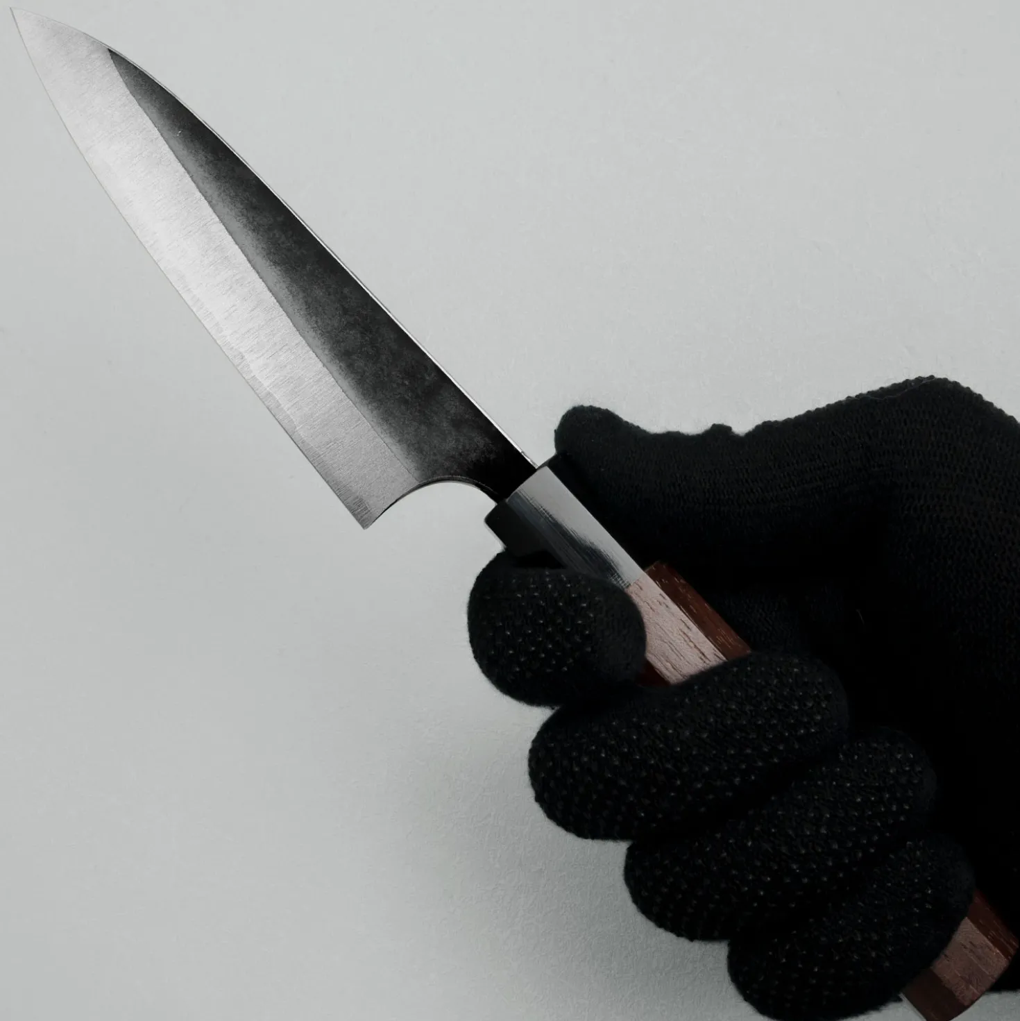 Yoshimi Kato Aogami Super Kurouchi Petty 12 cm