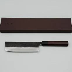 Yoshimi Kato Aogami Super Kurouchi Nakiri 16.5 cm