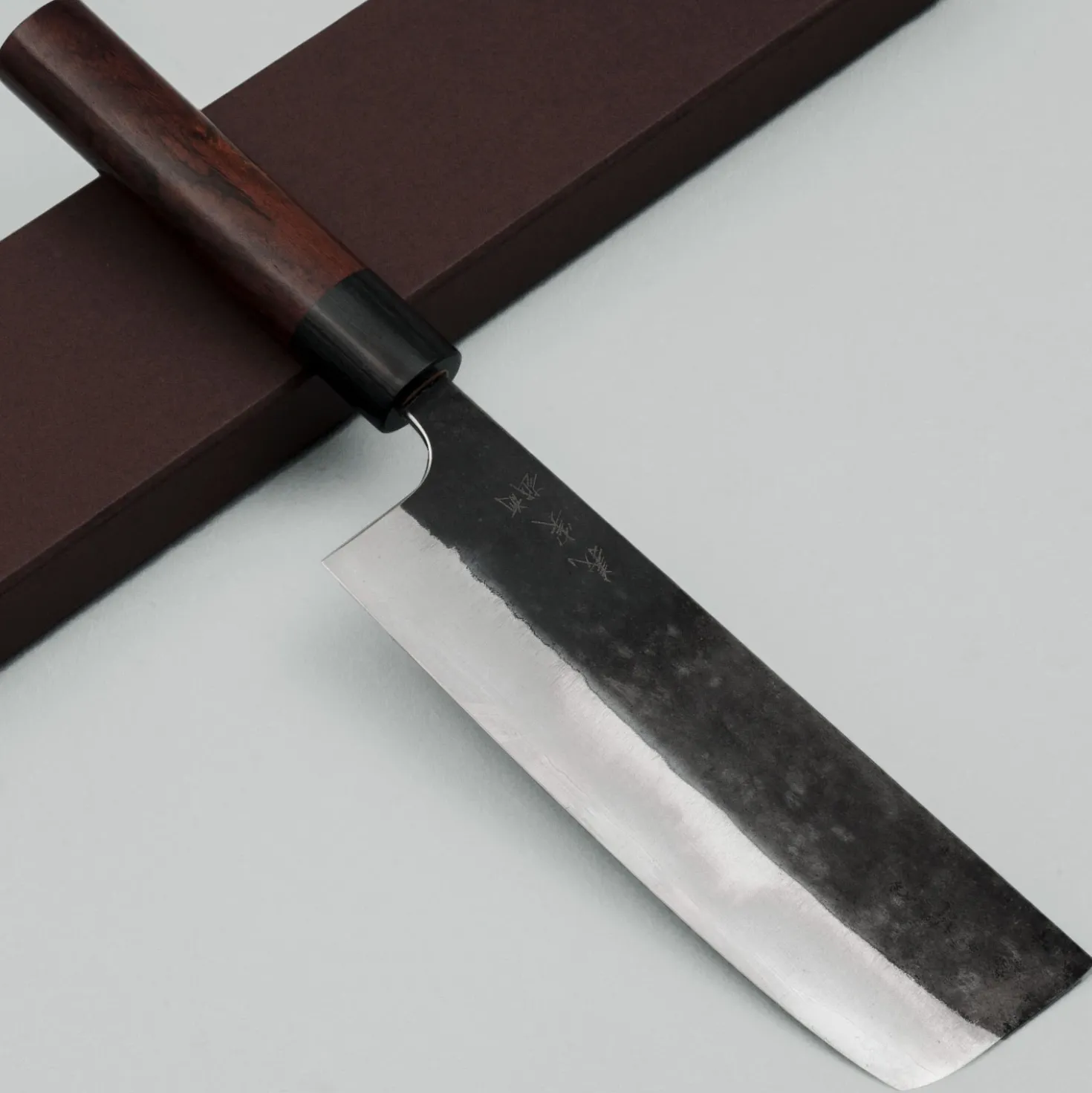 Yoshimi Kato Aogami Super Kurouchi Nakiri 16.5 cm