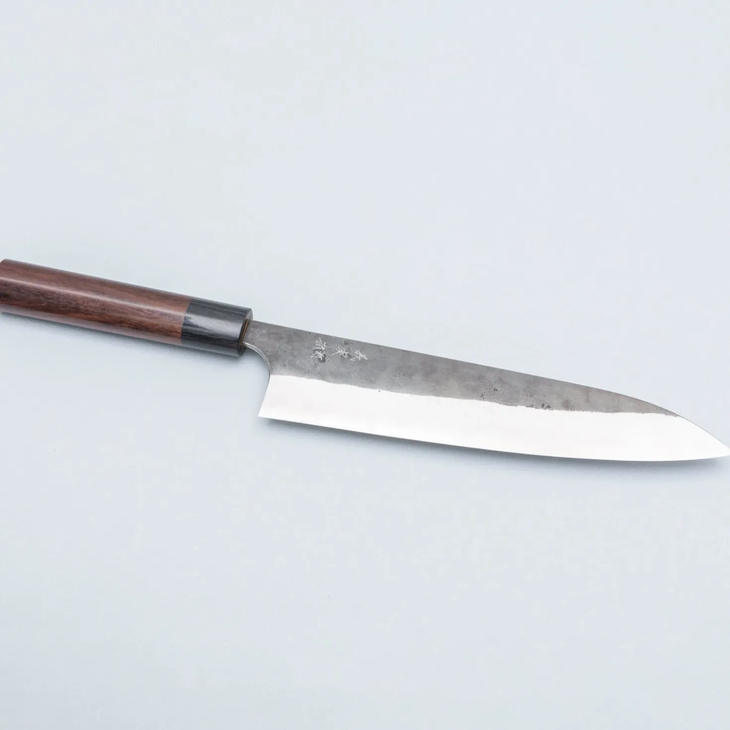 Yoshimi Kato Aogami Super Kurouchi Rosewood Gyuto 21 cm