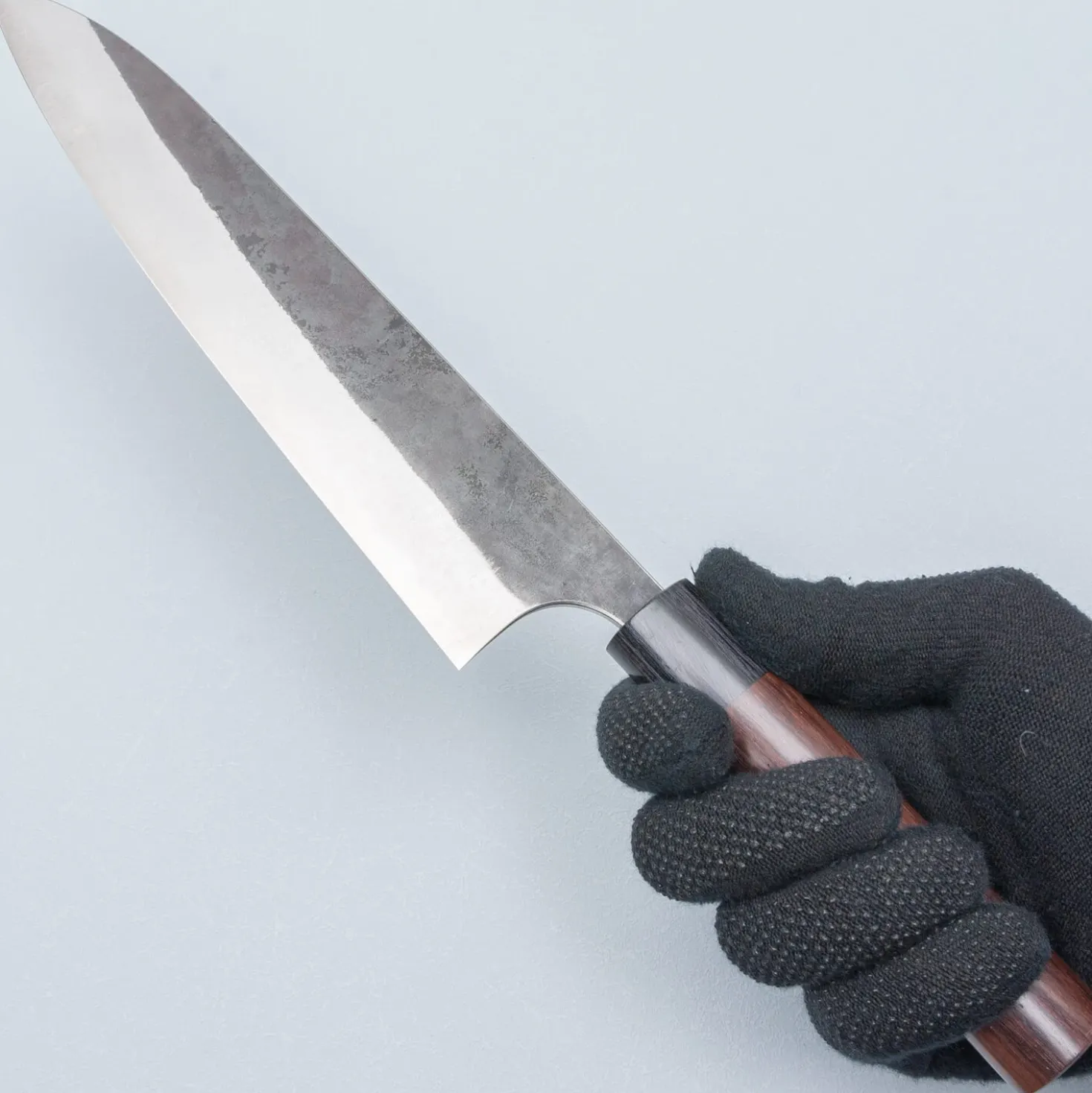 Yoshimi Kato Aogami Super Kurouchi Rosewood Gyuto 21 cm