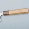 Yoshimi Kato Aogami Super Nashiji Oak Santoku 17 cm
