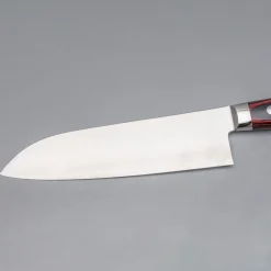 Yoshimi Kato Aogami Super Nashiji Western Santoku 17 cm