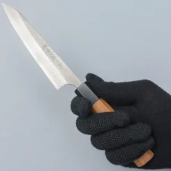 Yoshimi Kato Aogami Super Nashiji Petty 15 cm