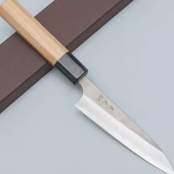 Yoshimi Kato Aogami Super Nashiji Petty 12 cm
