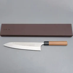 Yoshimi Kato Aogami Super Nashiji Gyuto 24 cm