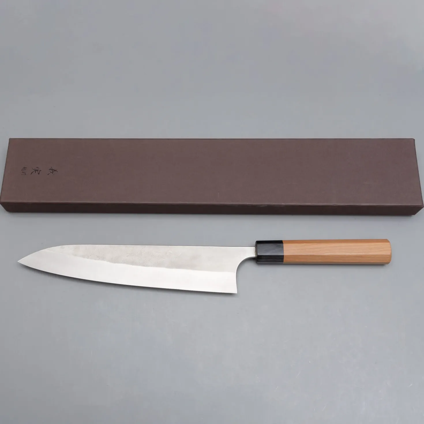 Yoshimi Kato Aogami Super Nashiji Gyuto 24 cm