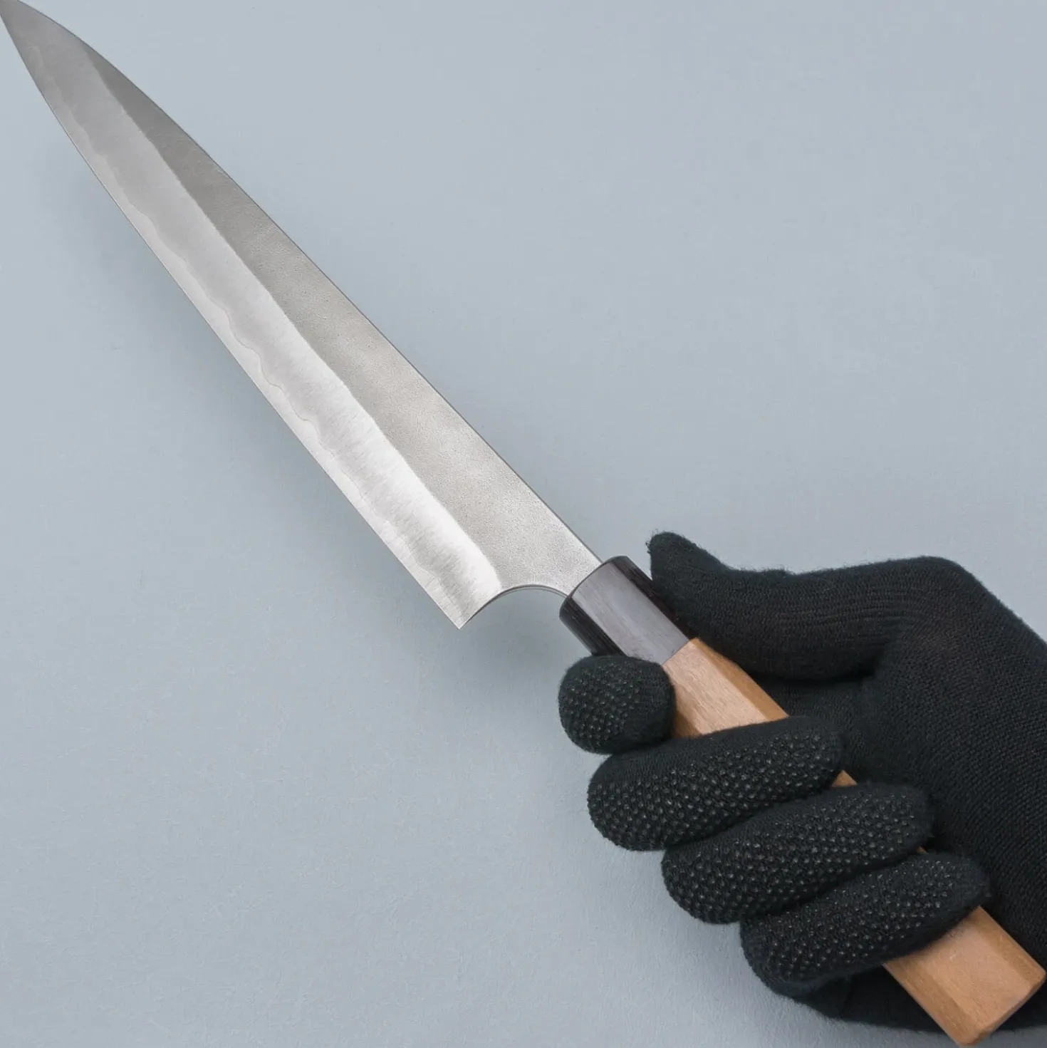 Yoshimi Kato Aogami Super Nashiji Sujihiki 27 cm