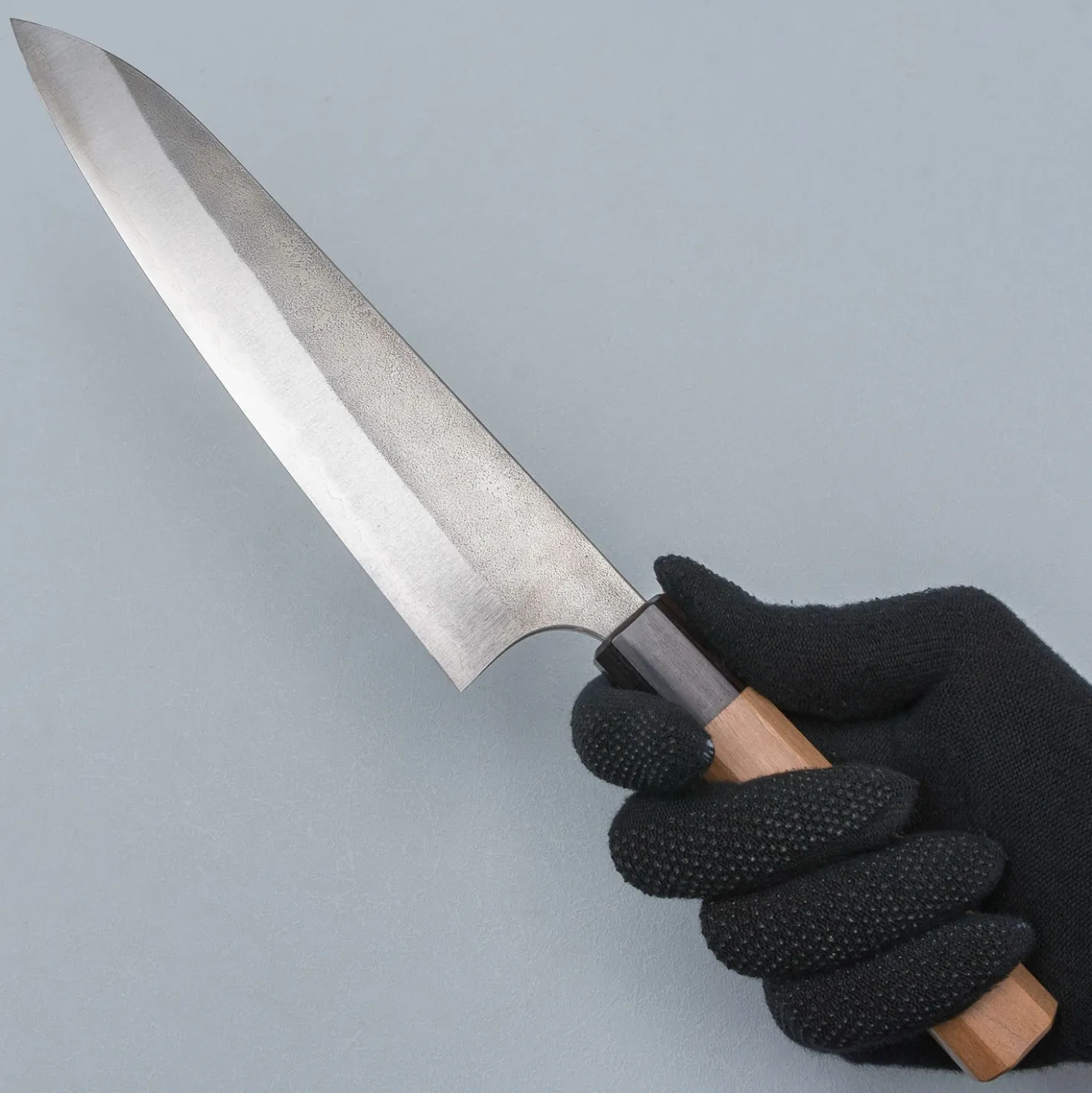 Yoshimi Kato Aogami Super Nashiji Cherry Gyuto 21 cm