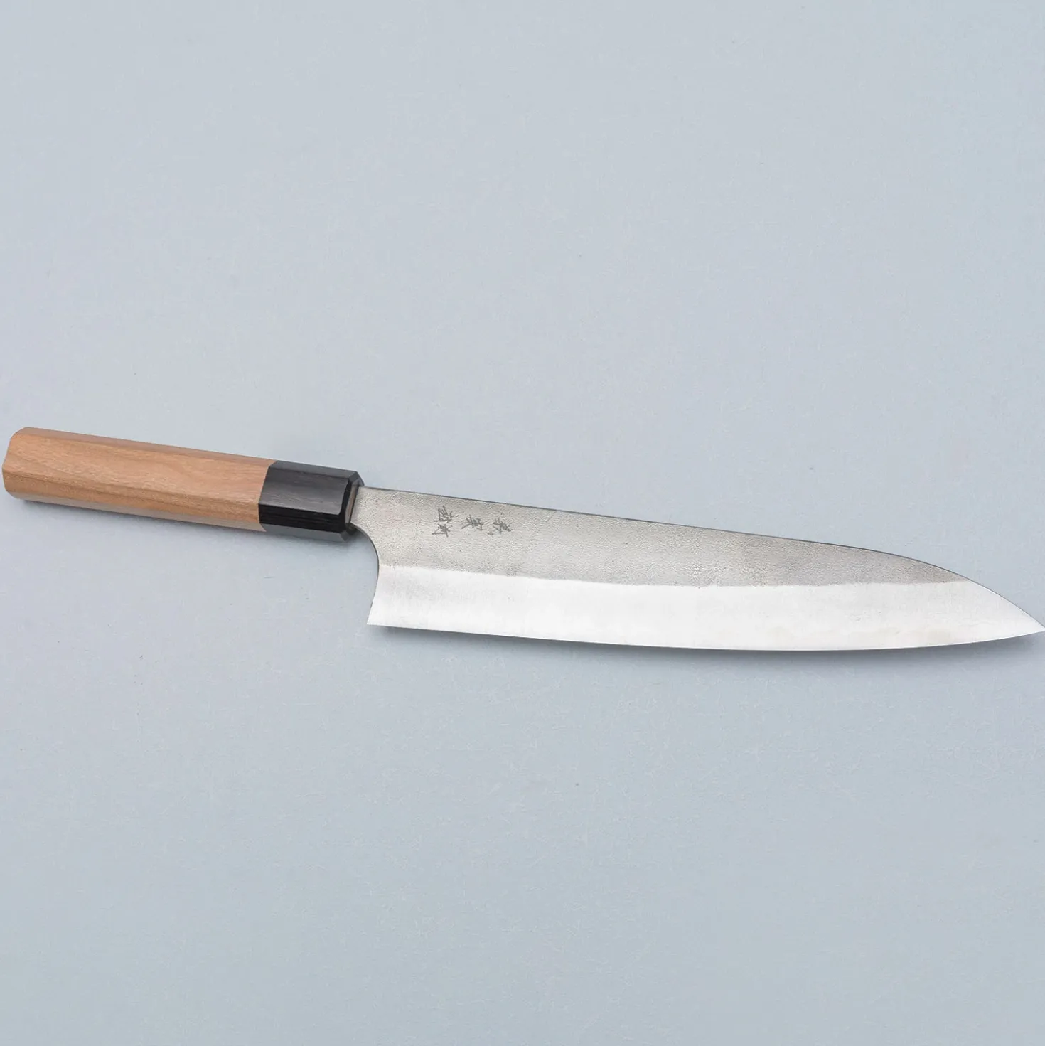 Yoshimi Kato Aogami Super Nashiji Cherry Gyuto 21 cm