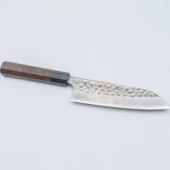 Yoshimi Kato Aogami Super Tsuchime Santoku 17 cm