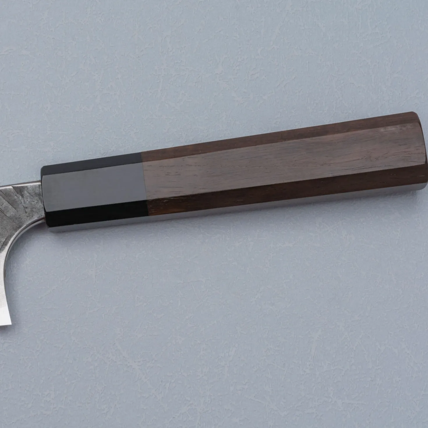 Yoshimi Kato Aogami Super V Tsuchime Walnut Bunka 17 cm