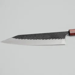 Yoshimi Kato Aogami Super V Tsuchime Rosewood Kiritsuke 24 cm