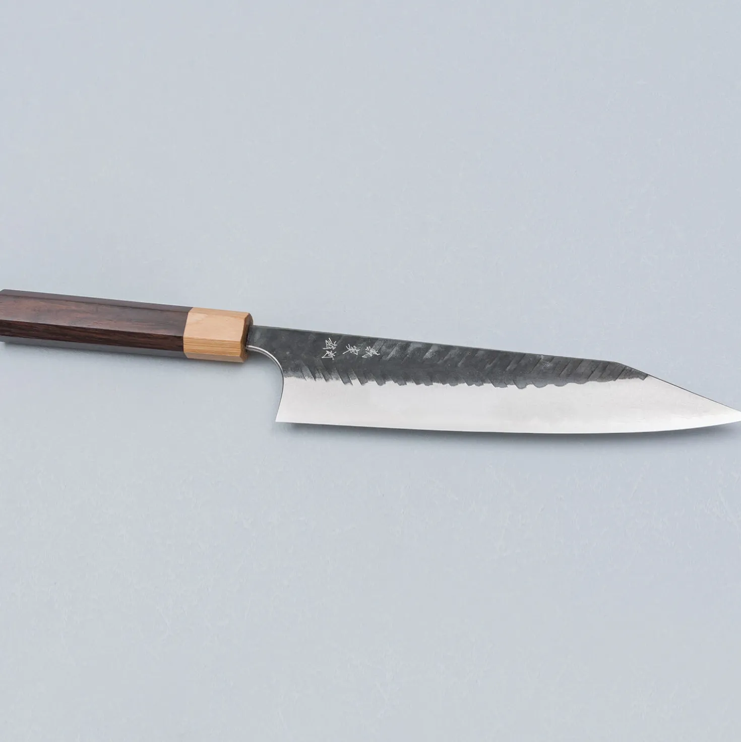 Yoshimi Kato Aogami Super V Tsuchime Rosewood Kiritsuke 21 cm