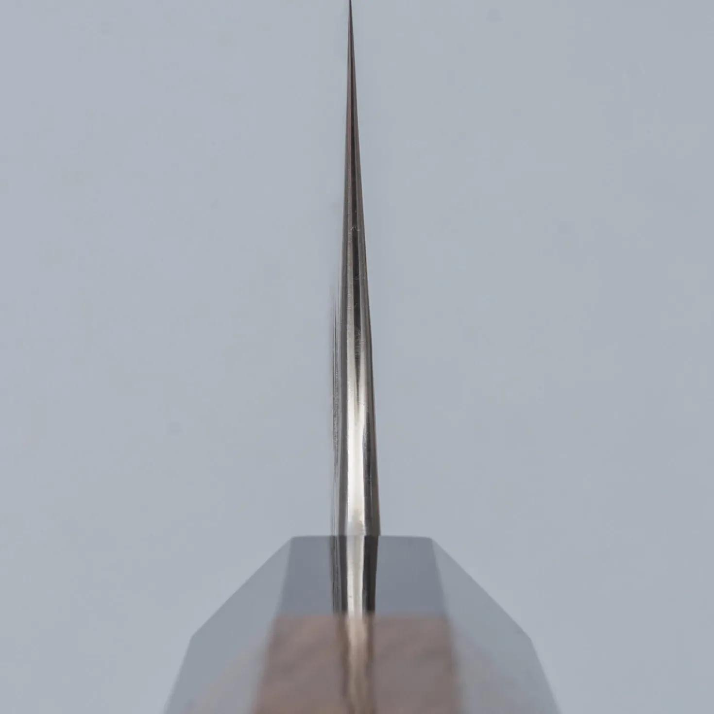 Yoshimi Kato Aogami Super V Tsuchime Walnut Kiritsuke 24 cm