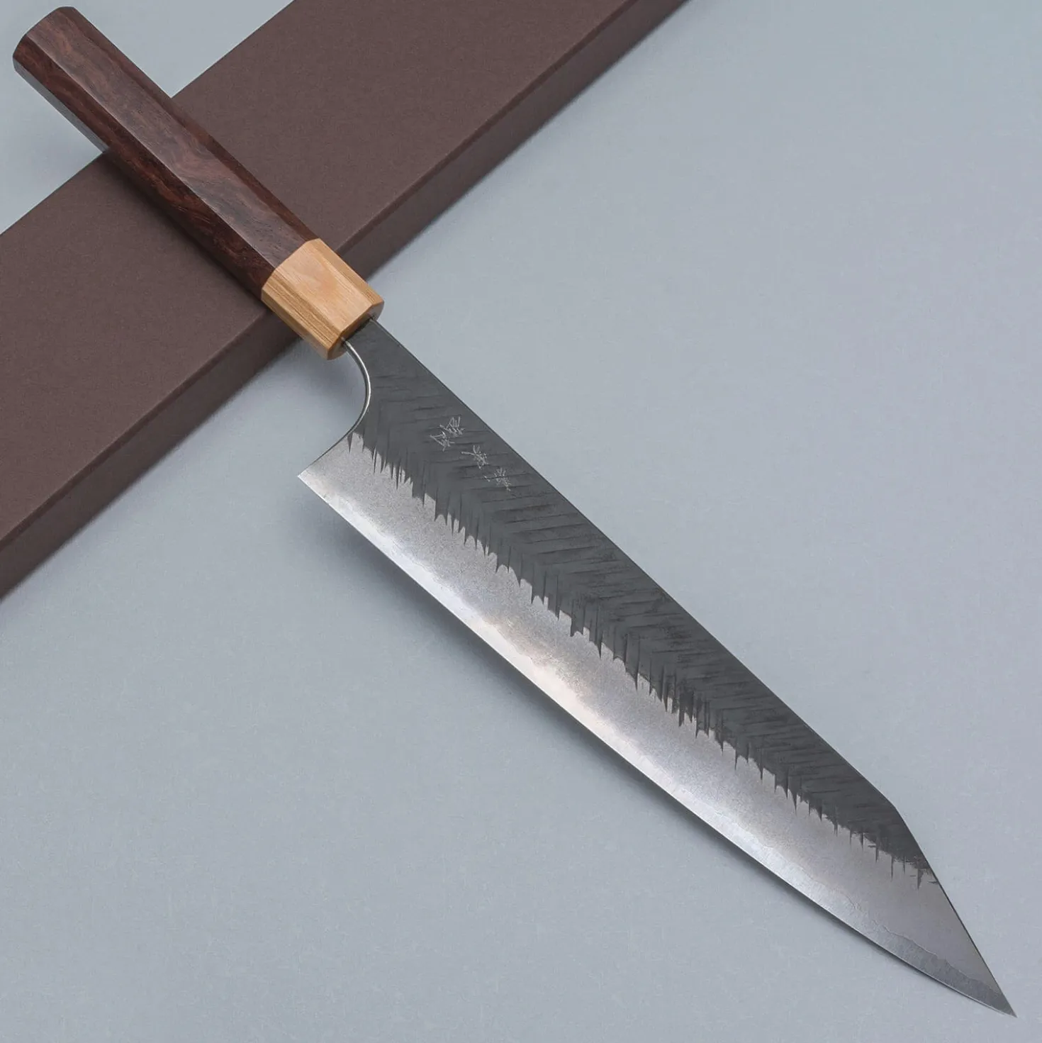 Yoshimi Kato Aogami Super V Tsuchime Kiritsuke 24 cm