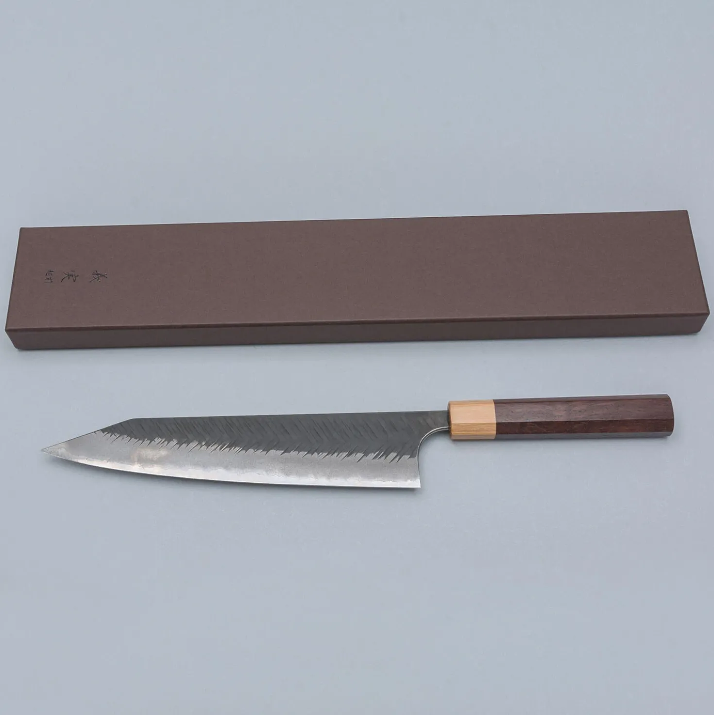 Yoshimi Kato Aogami Super V Tsuchime Kiritsuke 24 cm
