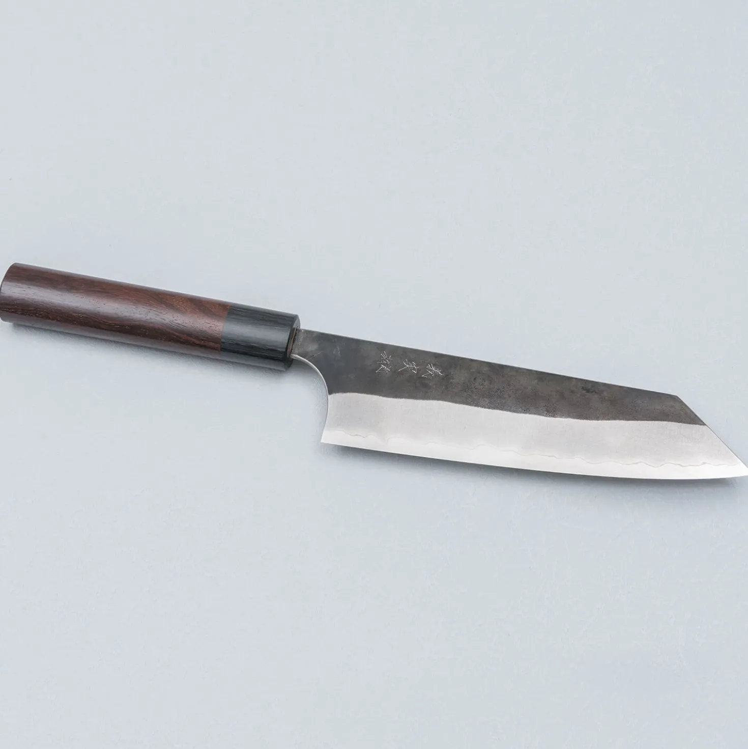 Yoshimi Kato Aogami Super Walnut Rosewood Bunka 16.5 cm