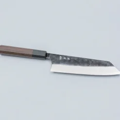 Yoshimi Kato Aogami Super Walnut Bunka 18 cm