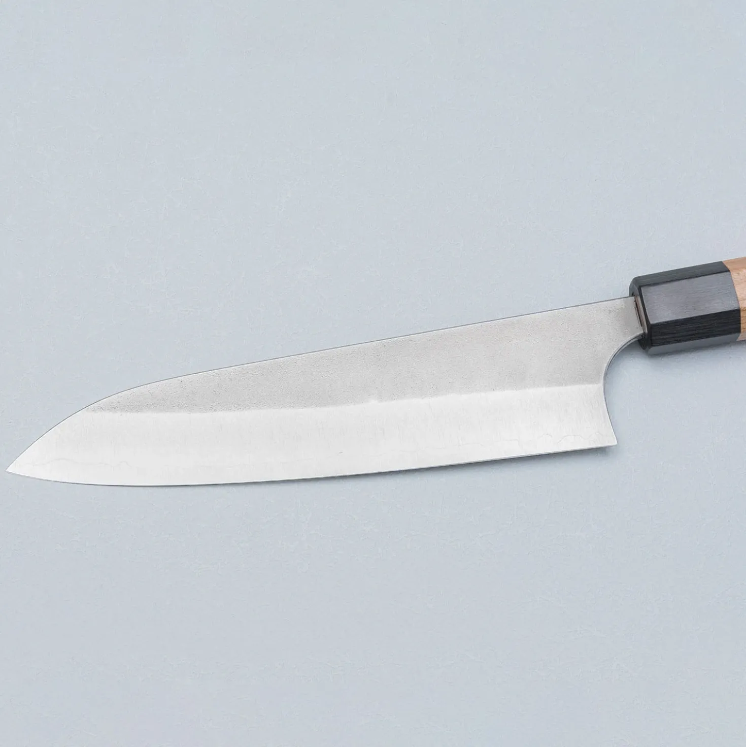 Yoshimi Kato Ginsan Nashiji Gyuto 18 cm