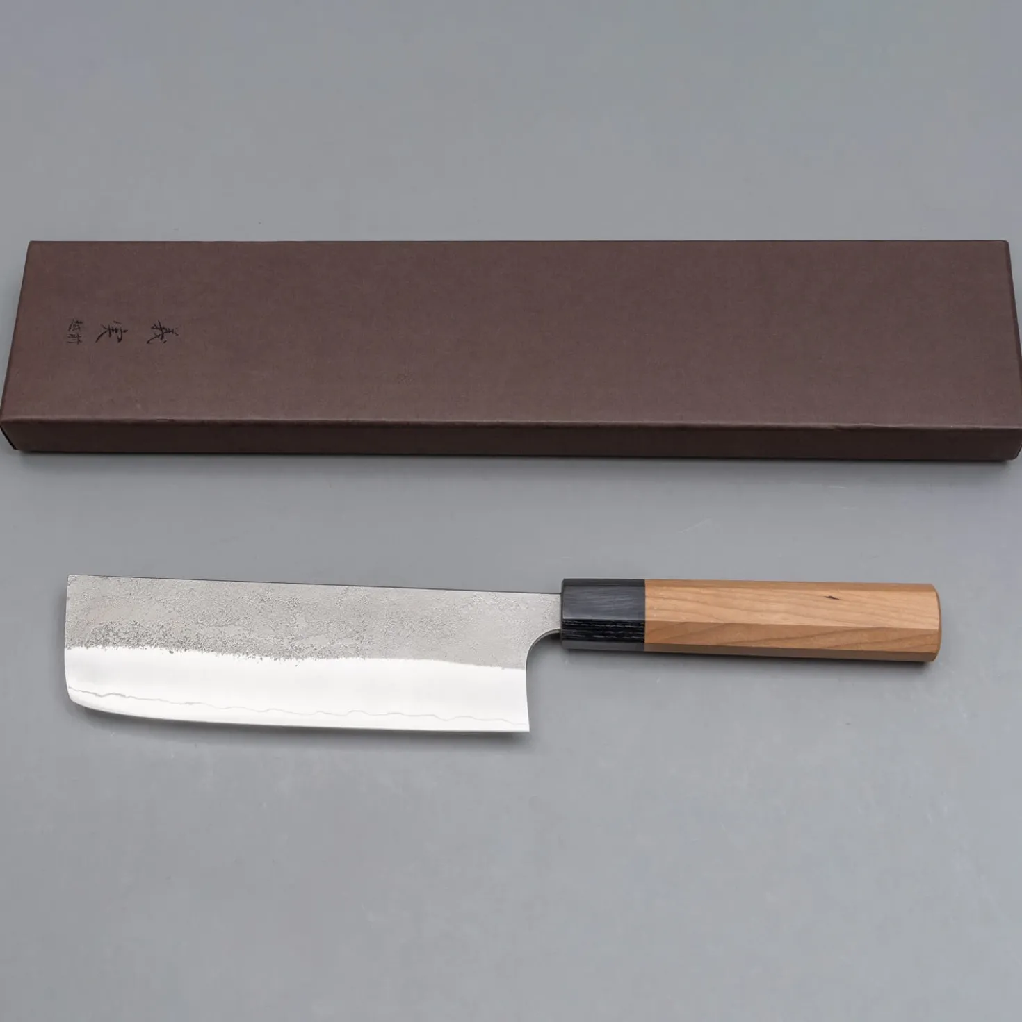 Yoshimi Kato Ginsan Nashiji Nakiri 16.5 cm