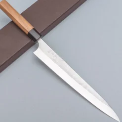 Yoshimi Kato Ginsan Nashiji Sujihiki 27 cm
