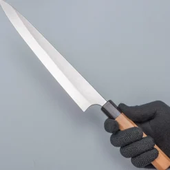 Yoshimi Kato Ginsan Nashiji Sujihiki 27 cm