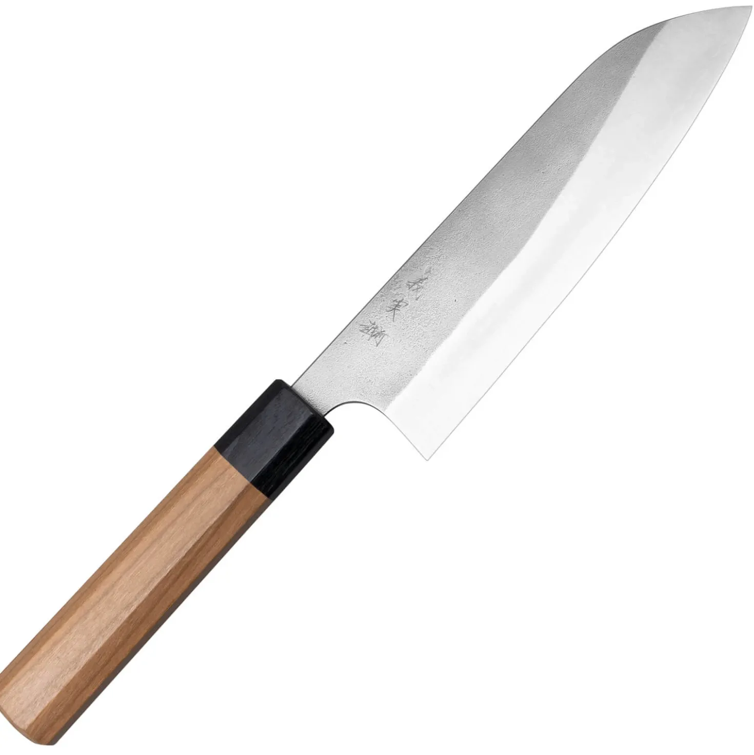 Yoshimi Kato Ginsan Nashiji Santoku 17 cm
