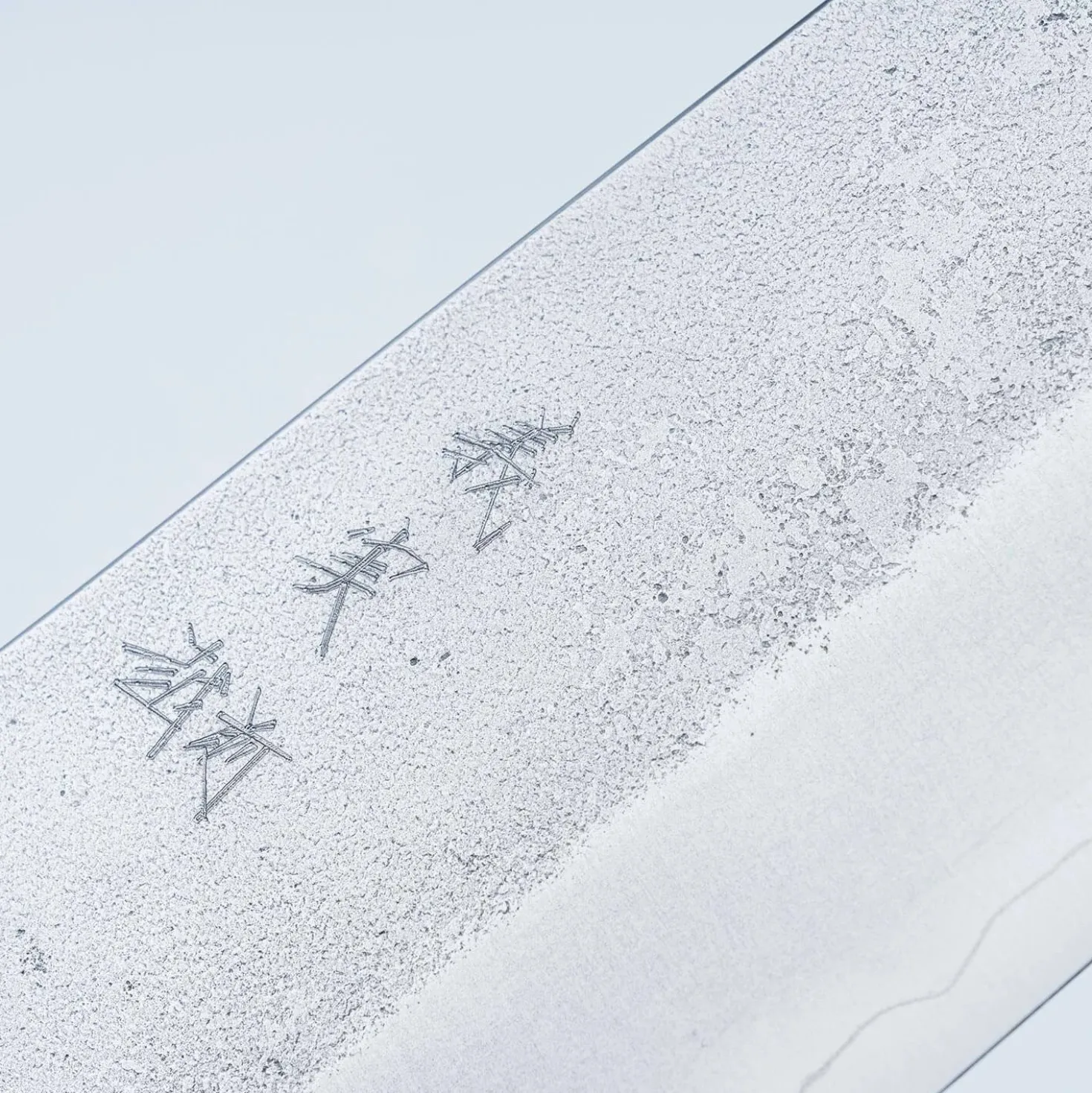 Yoshimi Kato Ginsan Nashiji Teak Gyuto 24 cm