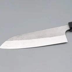 Yoshimi Kato Ginsan Nashiji Walnut Santoku 17 cm