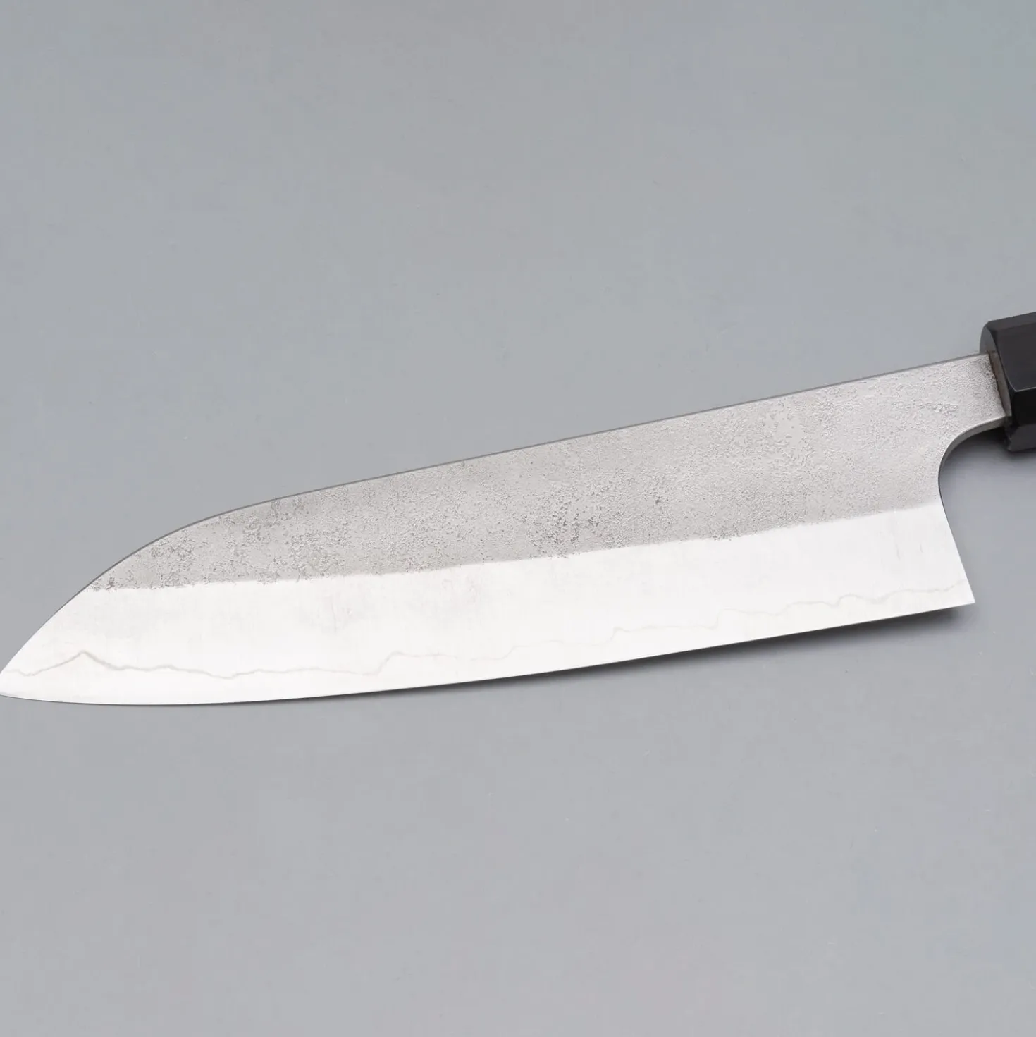Yoshimi Kato Ginsan Nashiji Walnut Santoku 17 cm